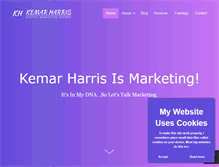 Tablet Screenshot of kemarharris.com